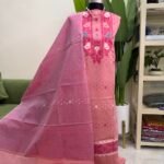 কটন জামদানী থ্রি-পিস (Code-103)