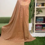 হাতের তাঁতের জামদানি থ্রি পিস (Code-304)
