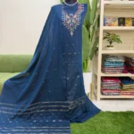 হাতের তাঁতের জামদানি থ্রি পিস (Code-307)