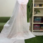 হাতের তাঁতের জামদানি থ্রি পিস (Code-310)