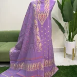 টাঙ্গাইল হাফসিল্ক জামদানি থ্রি পিস (Code-155)