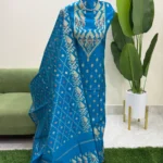 টাঙ্গাইল হাফসিল্ক জামদানি থ্রি পিস (Code-161)