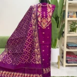টাঙ্গাইল হাফসিল্ক জামদানি থ্রি পিস (Code-175)