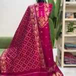 টাঙ্গাইল হাফসিল্ক জামদানি থ্রি পিস (Code-176)