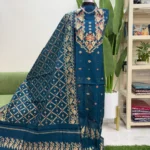 টাঙ্গাইল হাফসিল্ক জামদানি থ্রি পিস (Code-177)