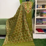 টাঙ্গাইল হাফসিল্ক জামদানি থ্রি পিস (Code-182)