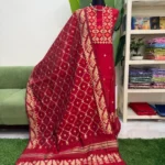 টাঙ্গাইল হাফসিল্ক জামদানি থ্রি পিস (Code-183)